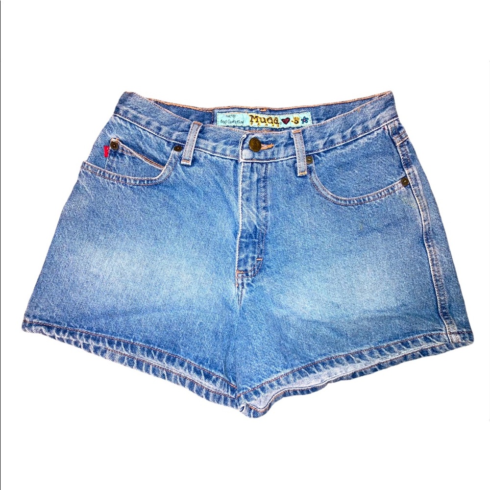 Vintage Denim Mom Jeans Shorts